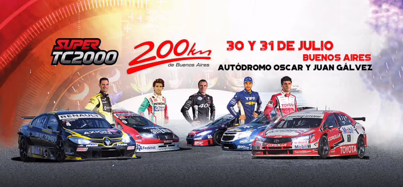 ¿Qué es la carrera de 200 km de TC 2000?