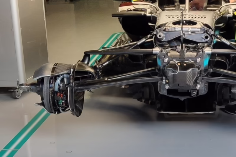 ¿Qué es la suspensión para la F1?