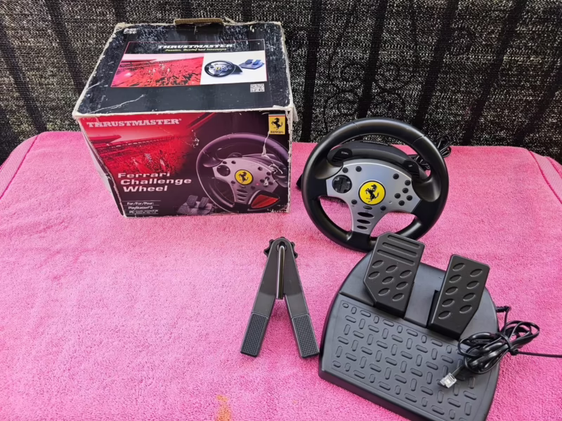 How to calibrate a Thrustmaster Ferrari wheel?