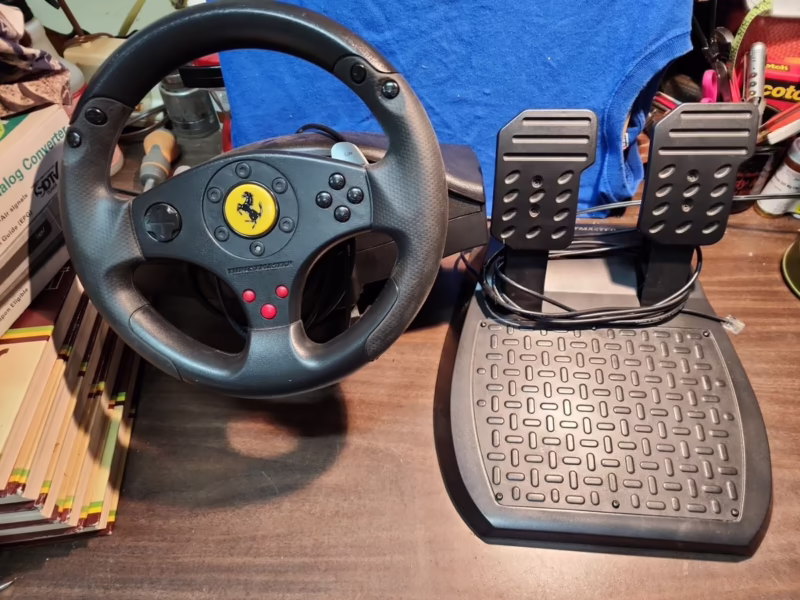 How good is the Ferrari steering wheel?