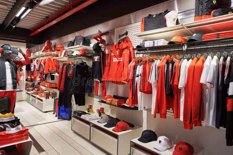 ¿Qué marca de ropa patrocina a Ferrari?