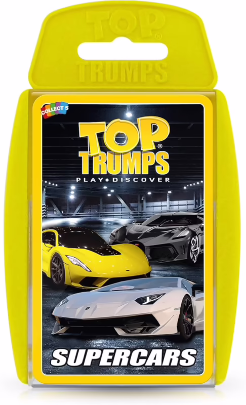 Which supercar maker comes up Top Trumps?