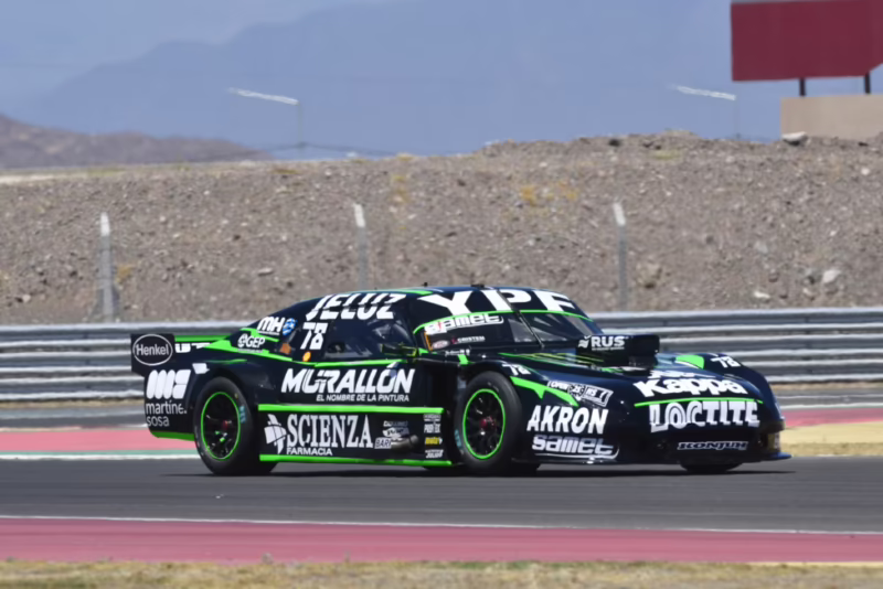 ¿Cómo salió Canapino en el turismo carretera?