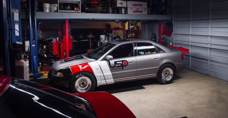 Does USP Motorsports have a social media presence?