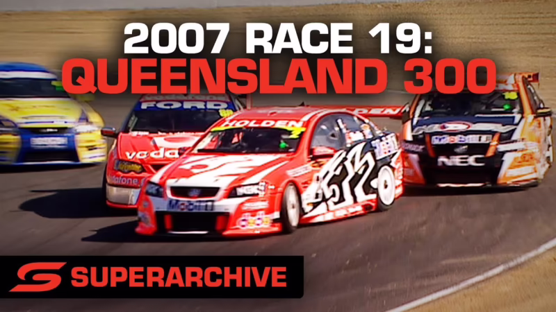 What is the 2007 Fujitsu V8 Supercar series?