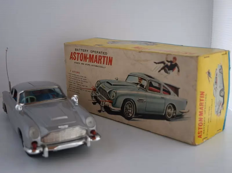 What was the first electric car made by Aston Martin?