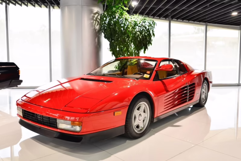 How much horsepower does the Wangan midnight Testarossa have?