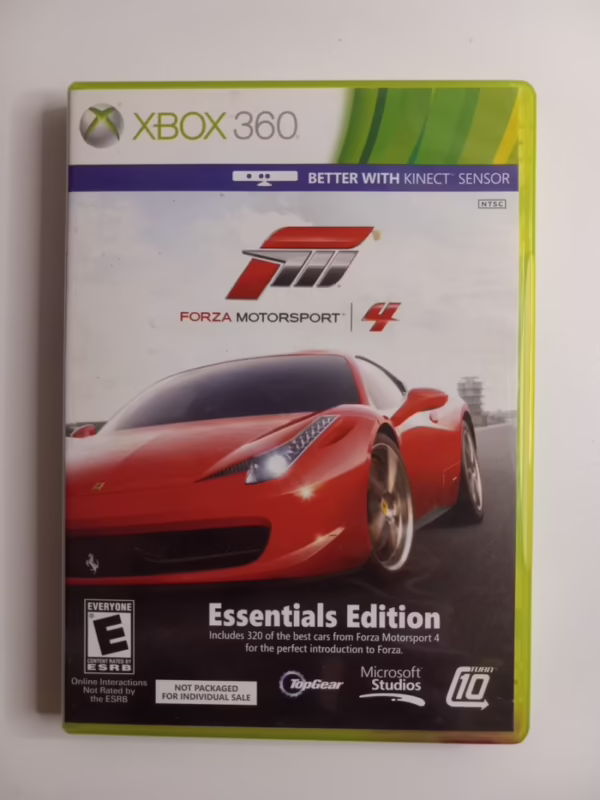 Can you play Forza Motorsport 4 on Xbox 360?